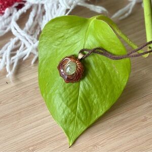 Mini Third Eye Pinecone Necklace